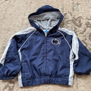 Kids Navy Blue Penn State Hooded Jacket size 3T